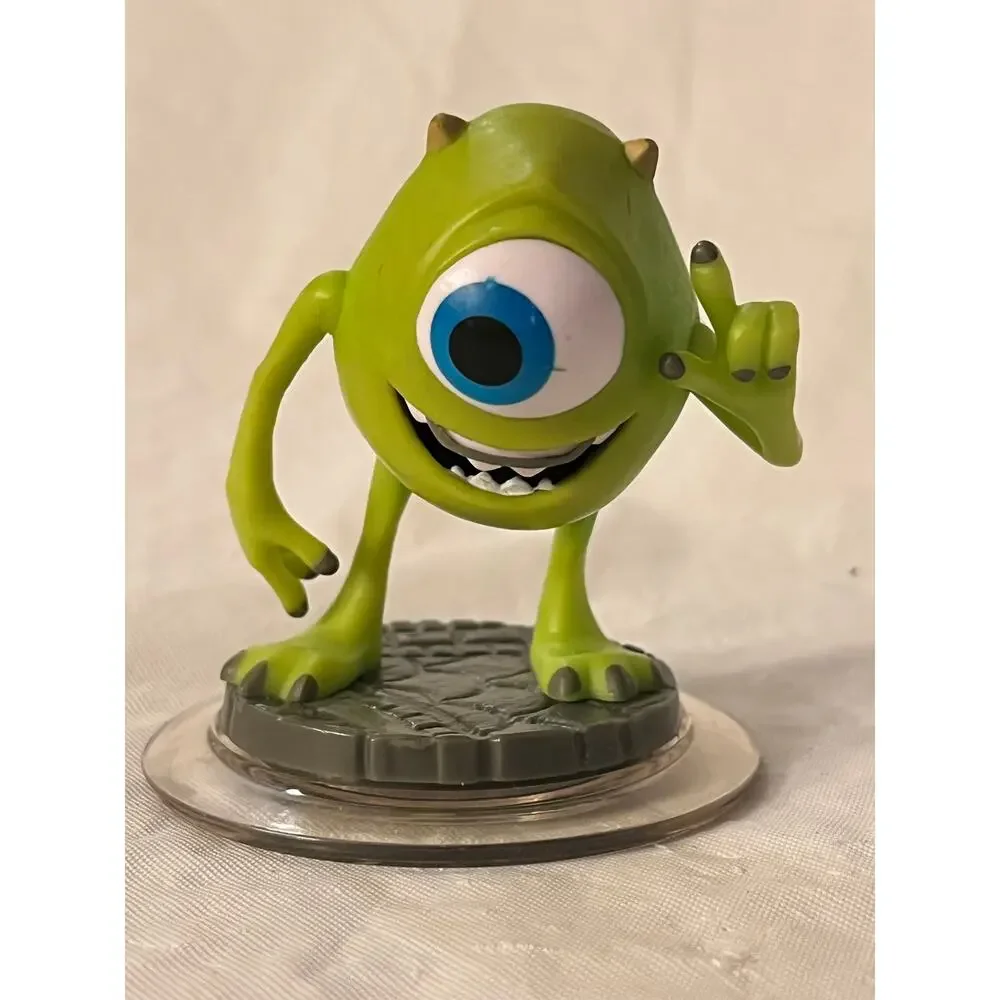 Disney Infinity 1.0 - Monsters Inc. Lot of 4 - Sulley Randy Mike Wazowski